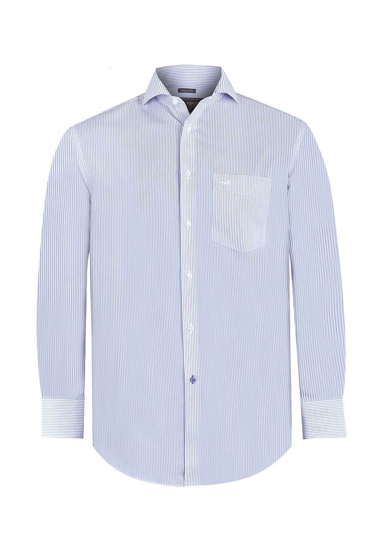 Camisa Cuello Italiano Celeste WF Hombre -1