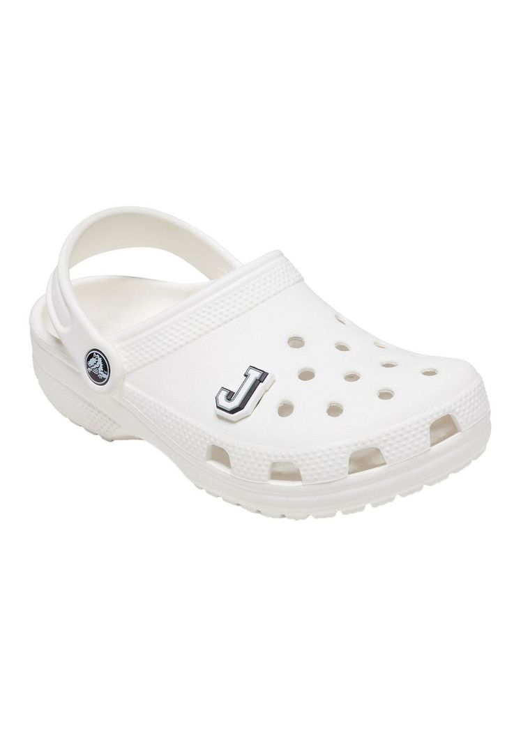 Jibbitz Crocs Letra J Blanco-1