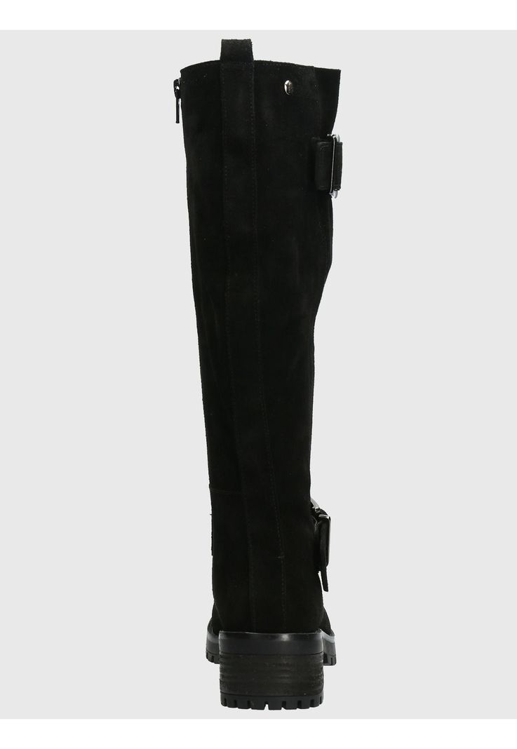 Bota Cuero Mujer Ester Negro-6