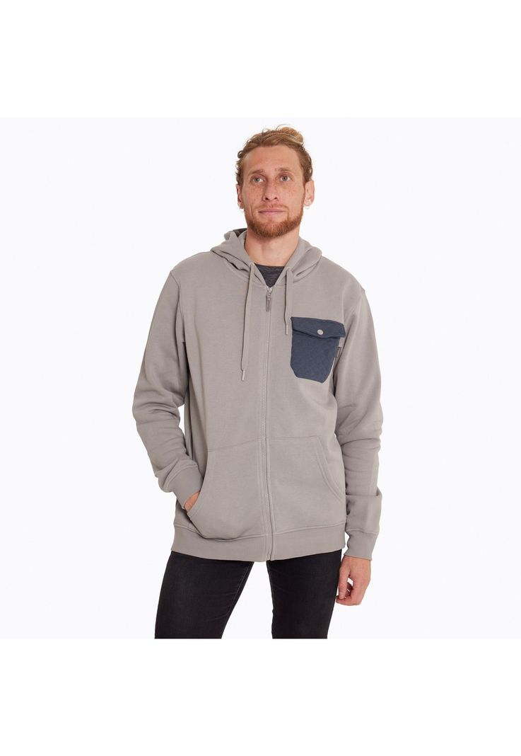 Polerón Hombre Coyote Sweatshirt Gris-0