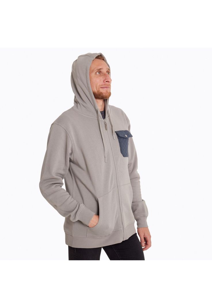 Polerón Hombre Coyote Sweatshirt Gris-1