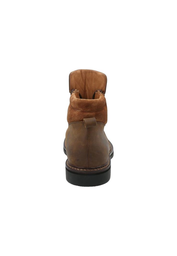 Botín Cuero Hombre Posets Café-6