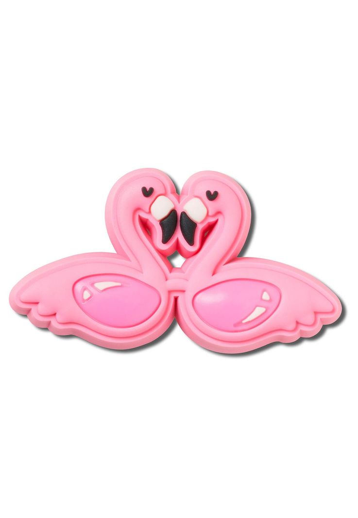 Jibbitz Crocs Duo de Flamencos Rosado-0