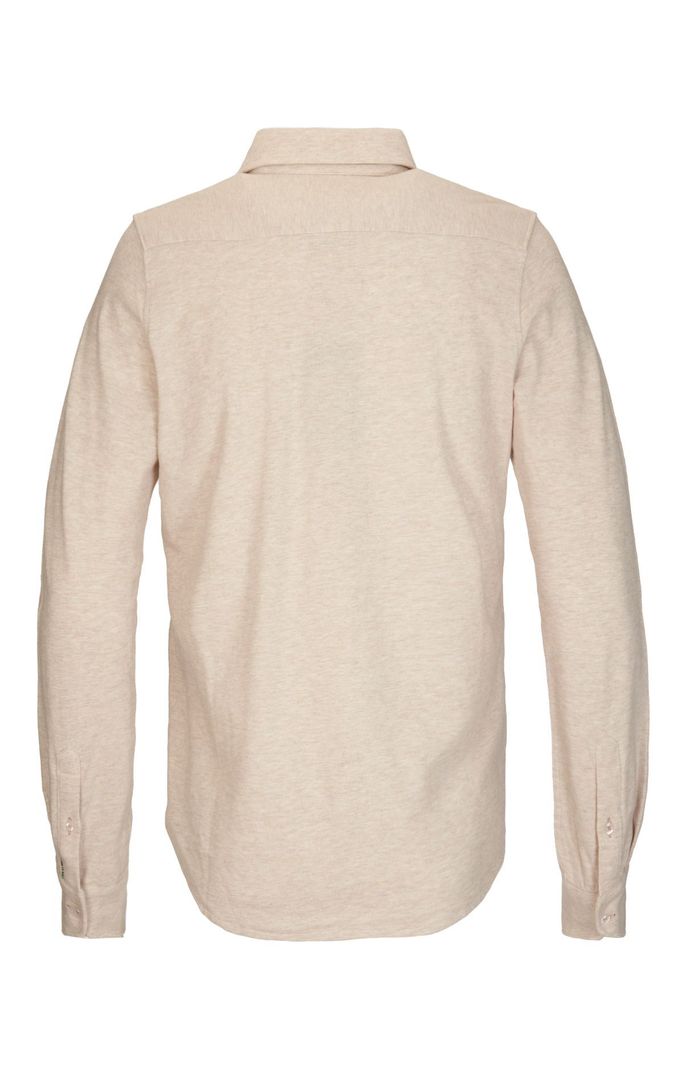 Polera M/L Hombre Piquelong Verde Claro-1