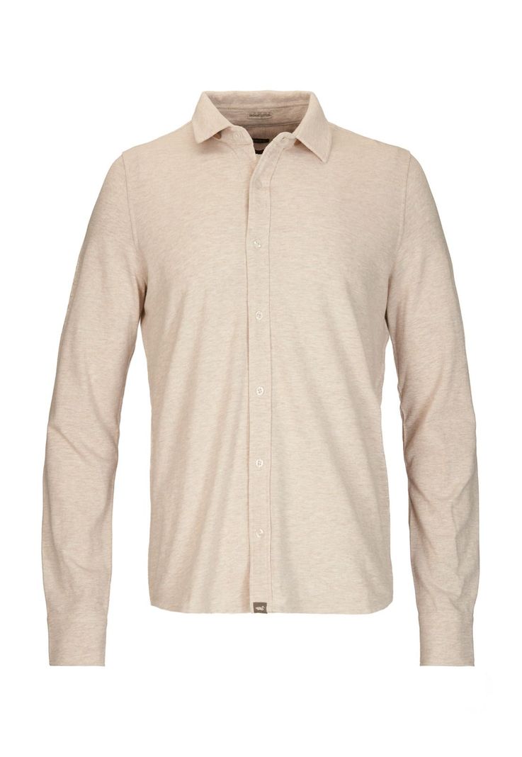 Polera M/L Hombre Piquelong Verde Claro-0