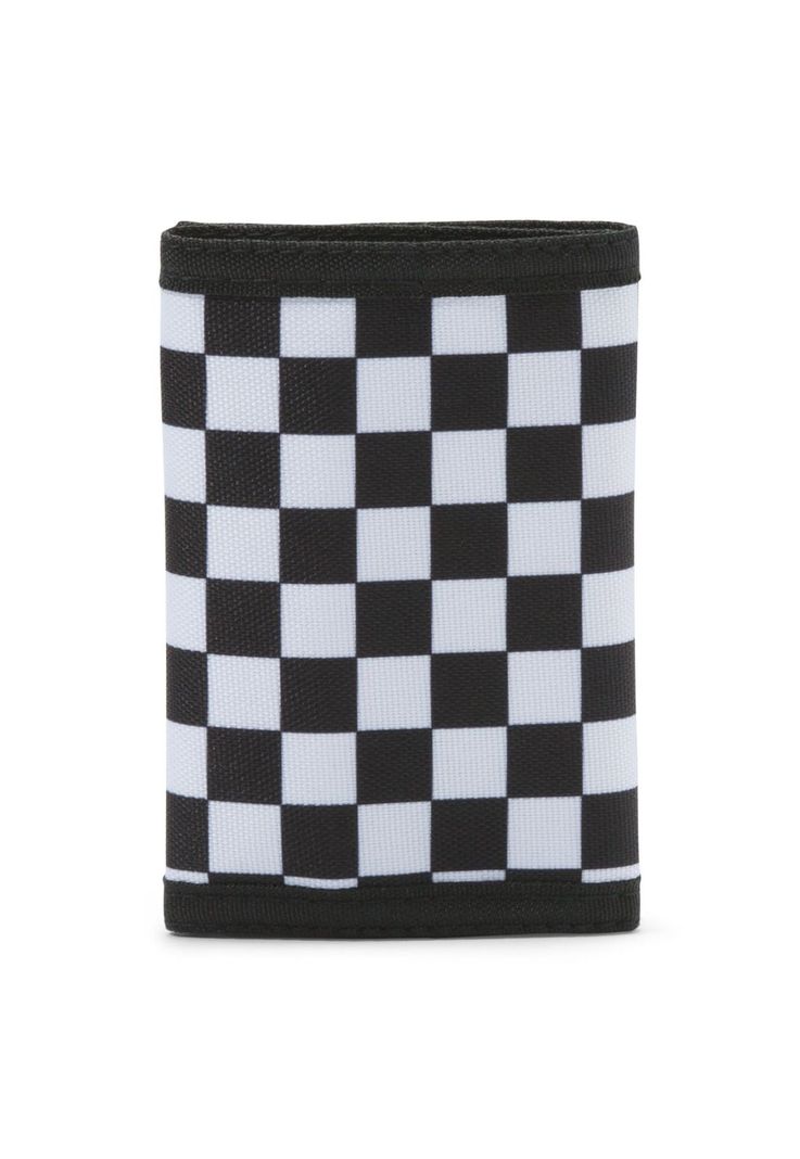 Billetera Hombre Mn Slipped Black-White Check-3
