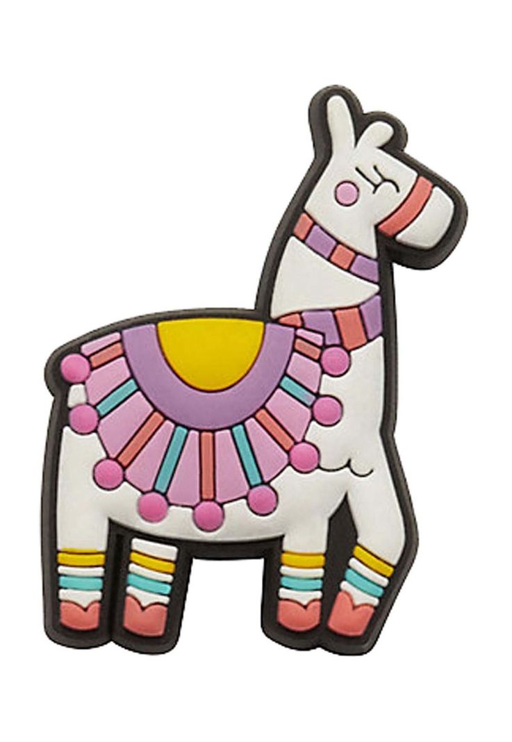 Jibbitz Crocs Llama Blanco-0