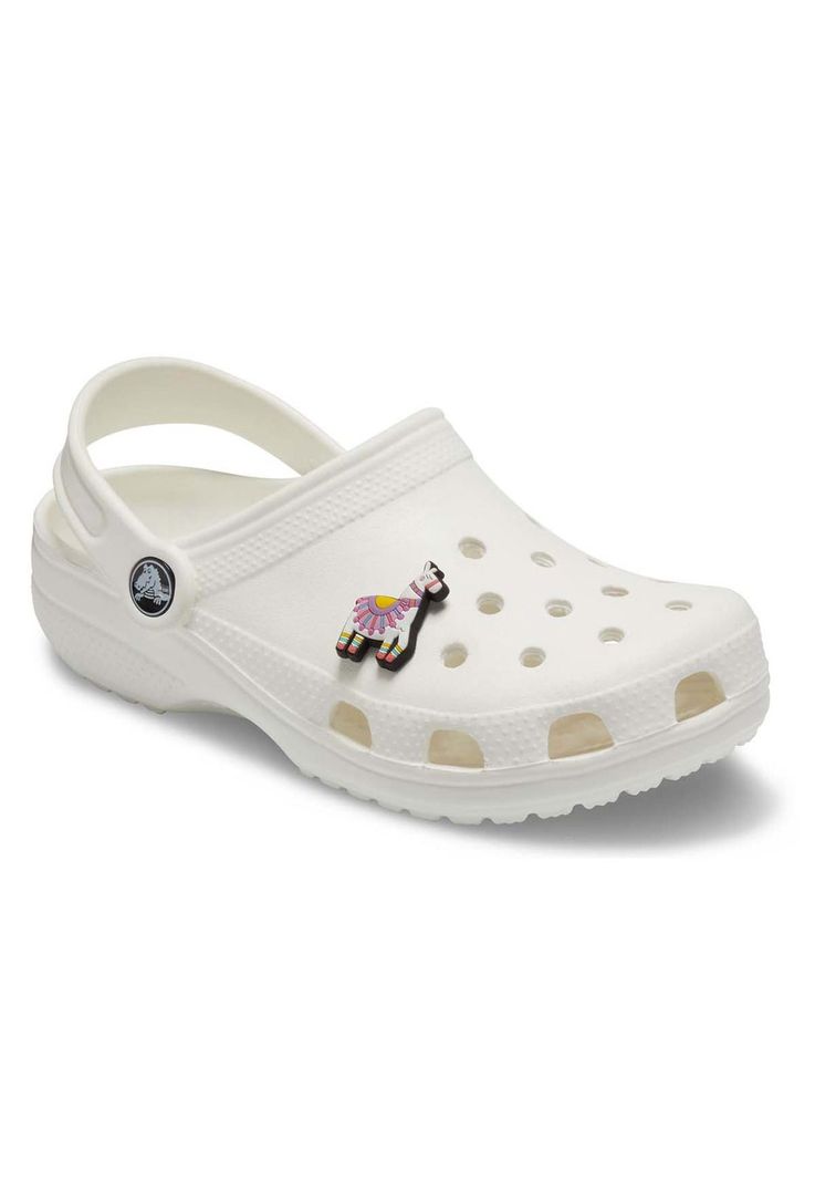 Jibbitz Crocs Llama Blanco-1