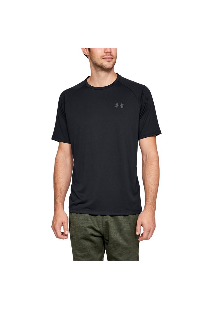 Polera manga corta Tech 2.0 hombre Negro-0