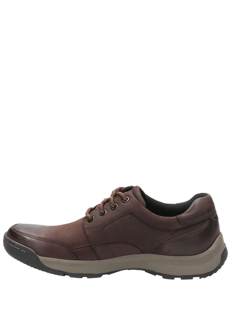 Zapato Cuero Hombre Duran Café-5