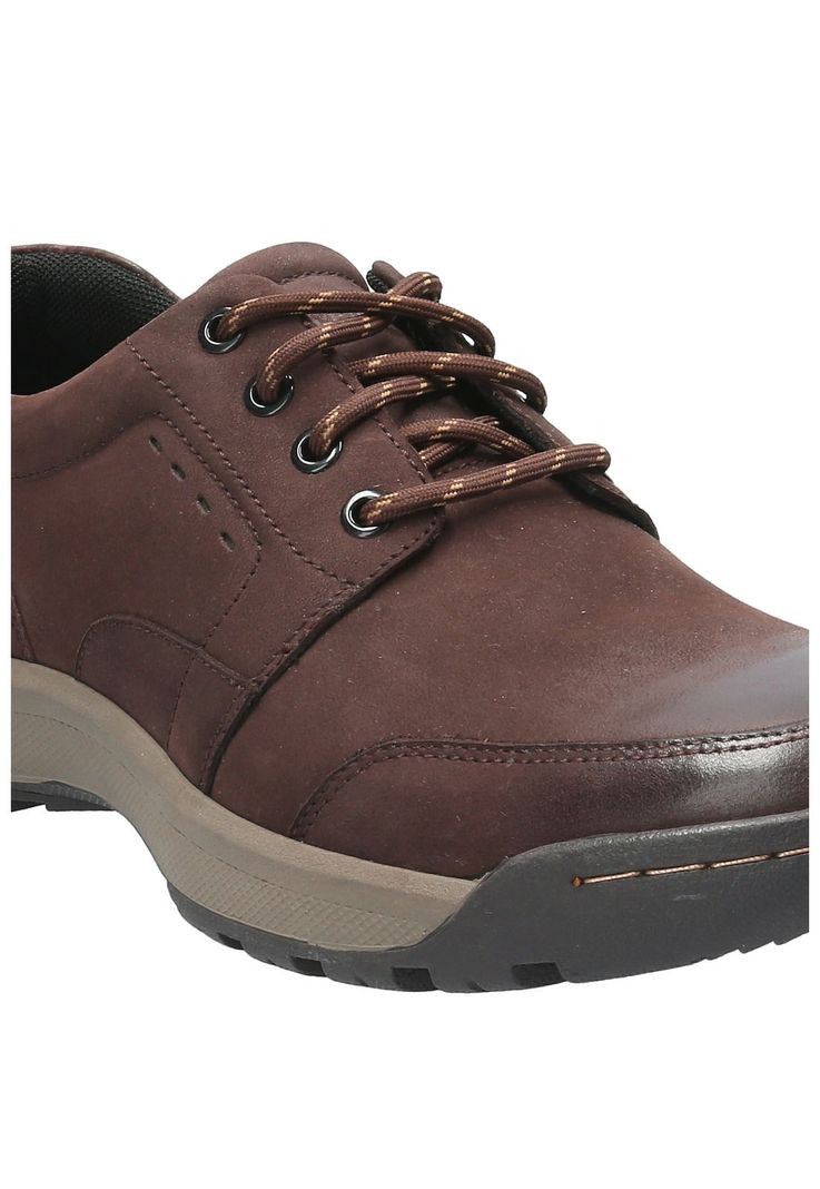 Zapato Cuero Hombre Duran Café-7