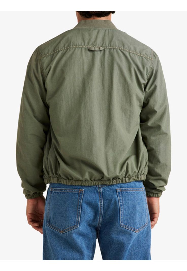 Chaqueta Hombre Vacancy Bomber Verde-2