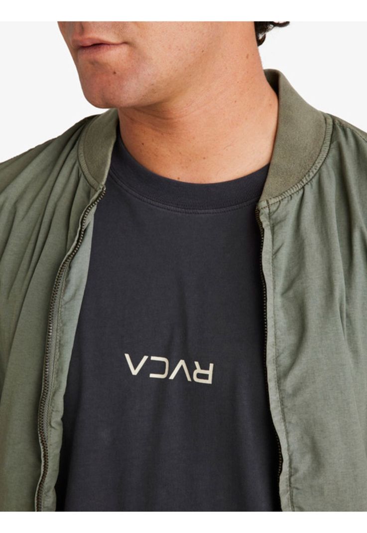 Chaqueta Hombre Vacancy Bomber Verde-3