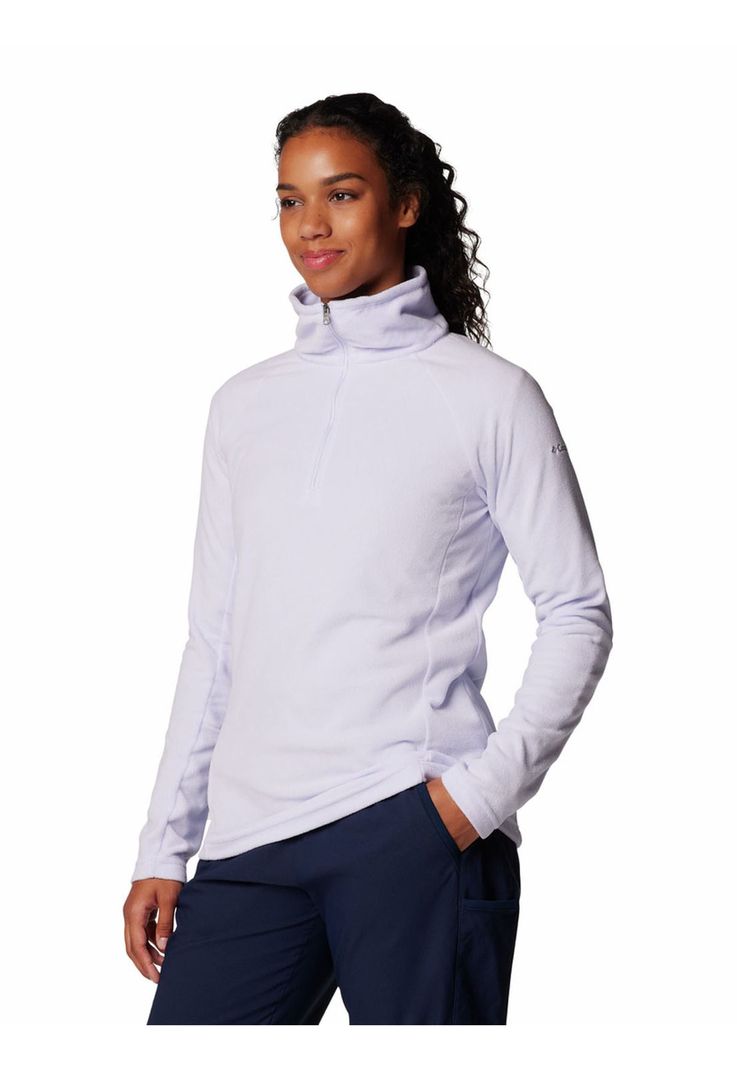 Polar Mujer Glacial Iv 1/2 Zip Azul Claro-1
