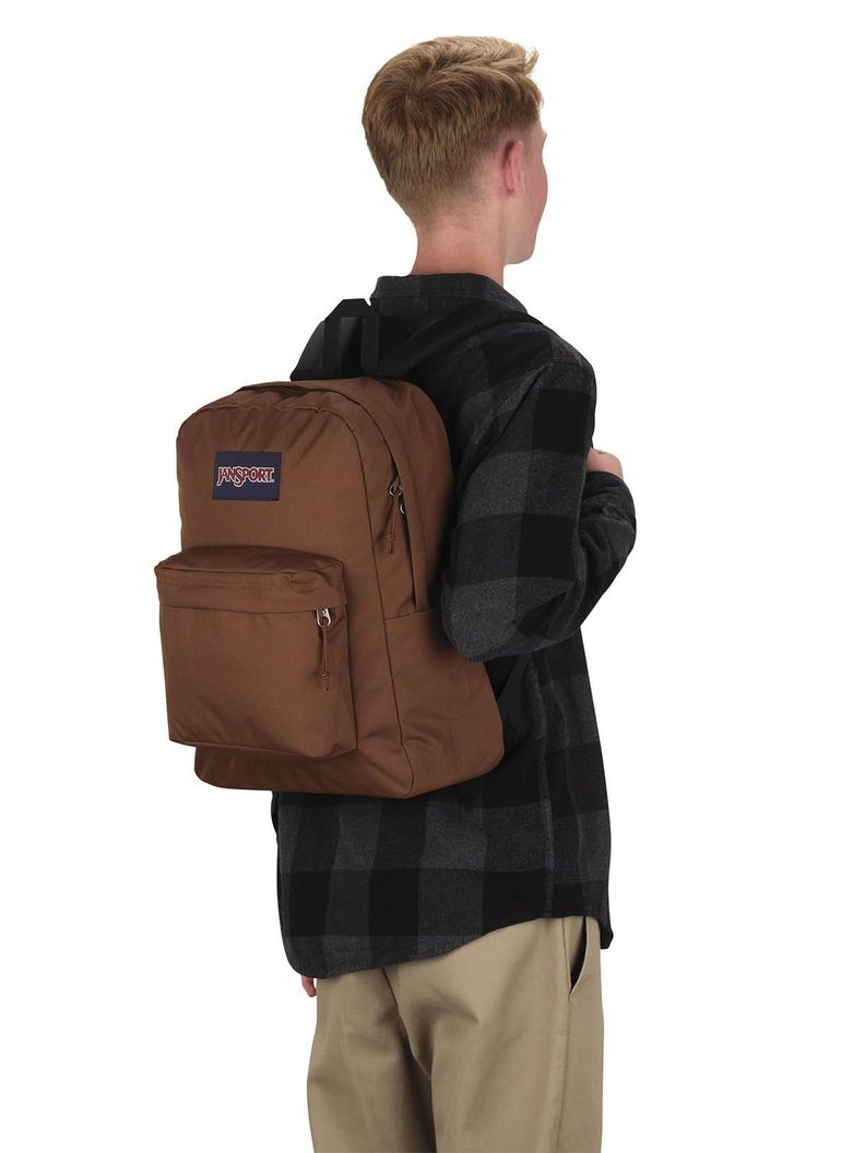 ブラウン23 Mochila Superbreak Plus Café Jansport | Paris.cl