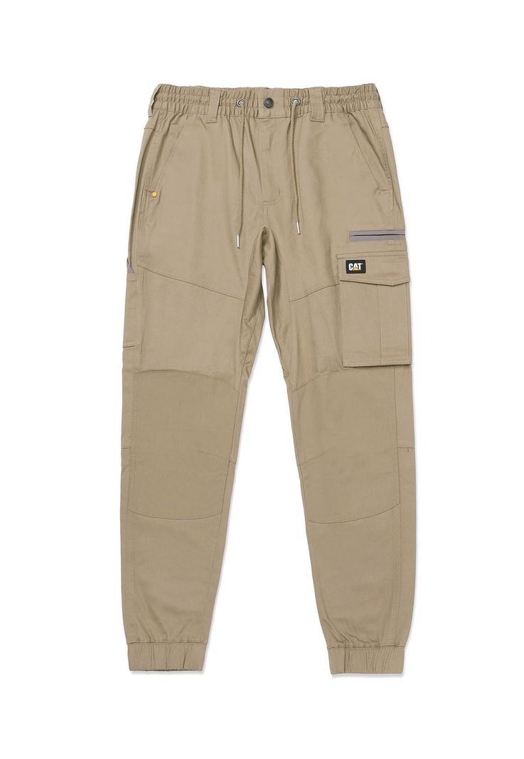 Pantalon Casual Hombre Cuffed Dynamic Pant Café-0