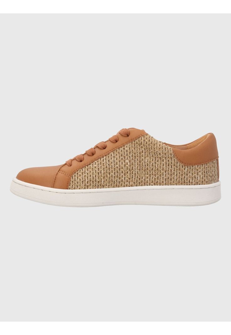 Zapatilla Cuero Café Claro Mujer Merano -4