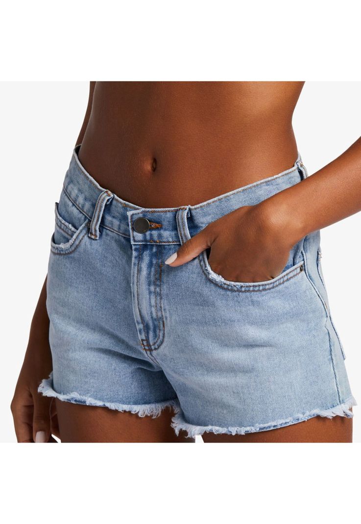 Short Drift Away Denim Mujer-3
