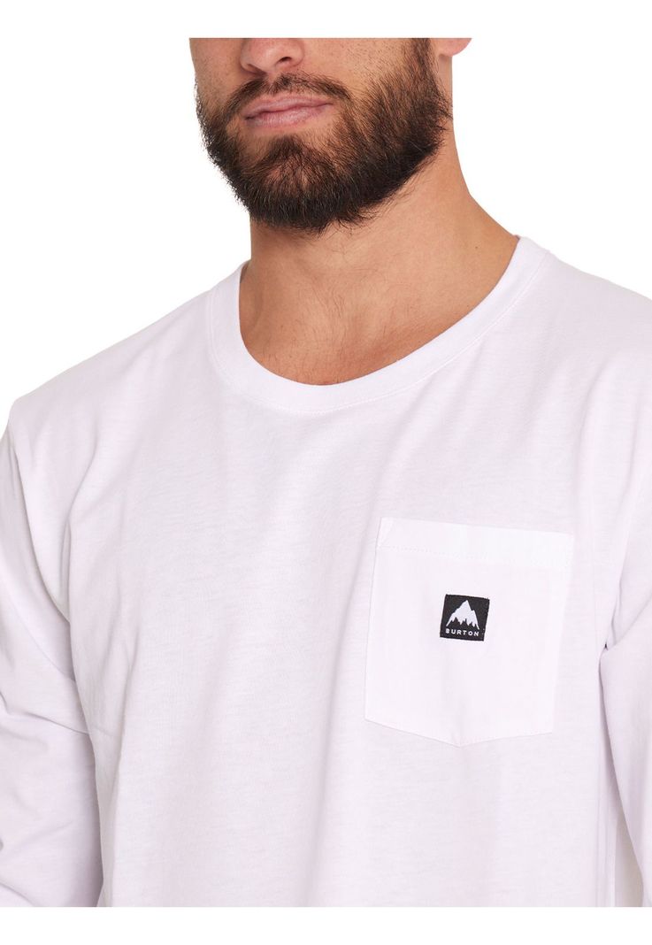Polera Manga Larga Hombre Blanca-4