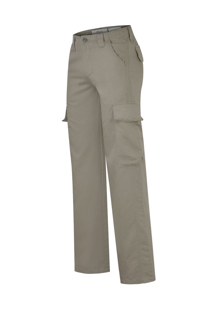 Pantalón Lino Orgánico Verde Nimia Mujer -0