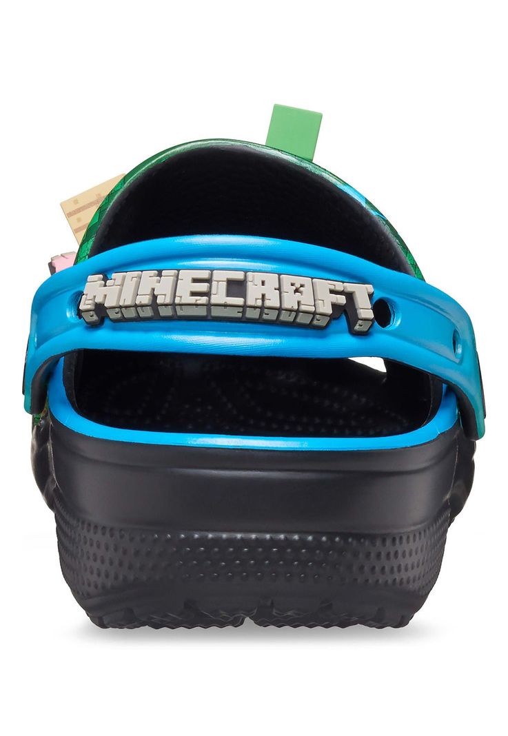 Zueco Hombre Minecraft Cls Clog Verde-7