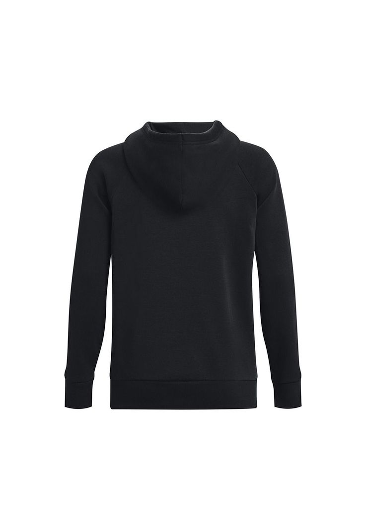 Polerón Big Logo UA Rival Negro para mujer-1
