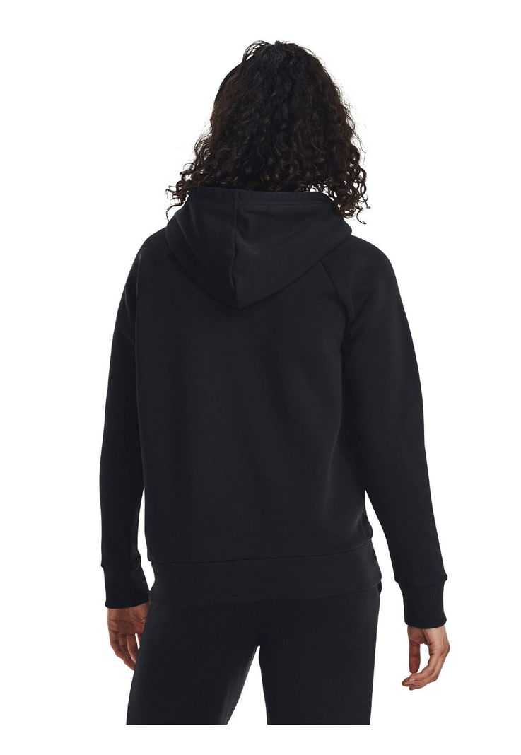 Polerón Big Logo UA Rival Negro para mujer-4