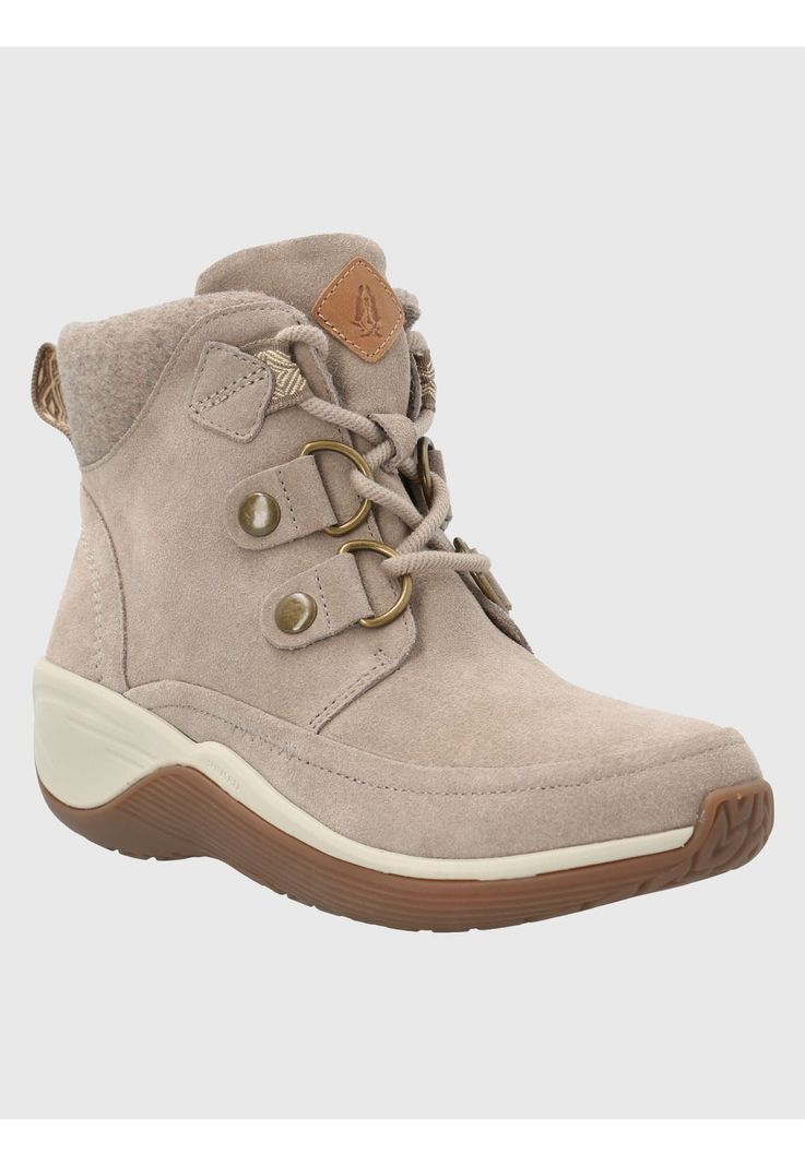 Botin Mujer Spinal Rug Lace Beige-0