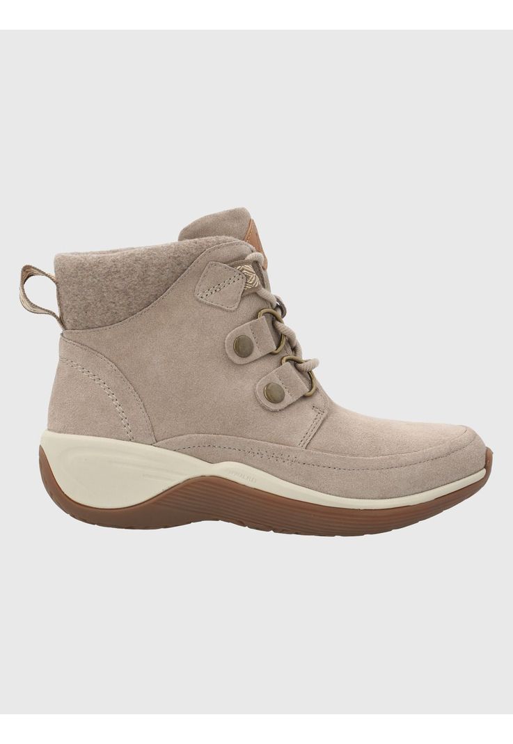 Botin Mujer Spinal Rug Lace Beige-1