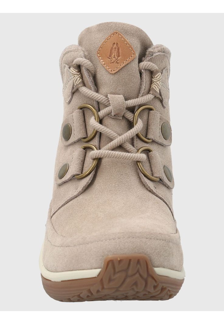 Botin Mujer Spinal Rug Lace Beige-3