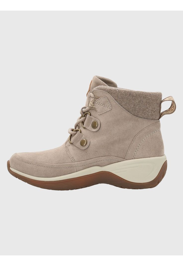 Botin Mujer Spinal Rug Lace Beige-5