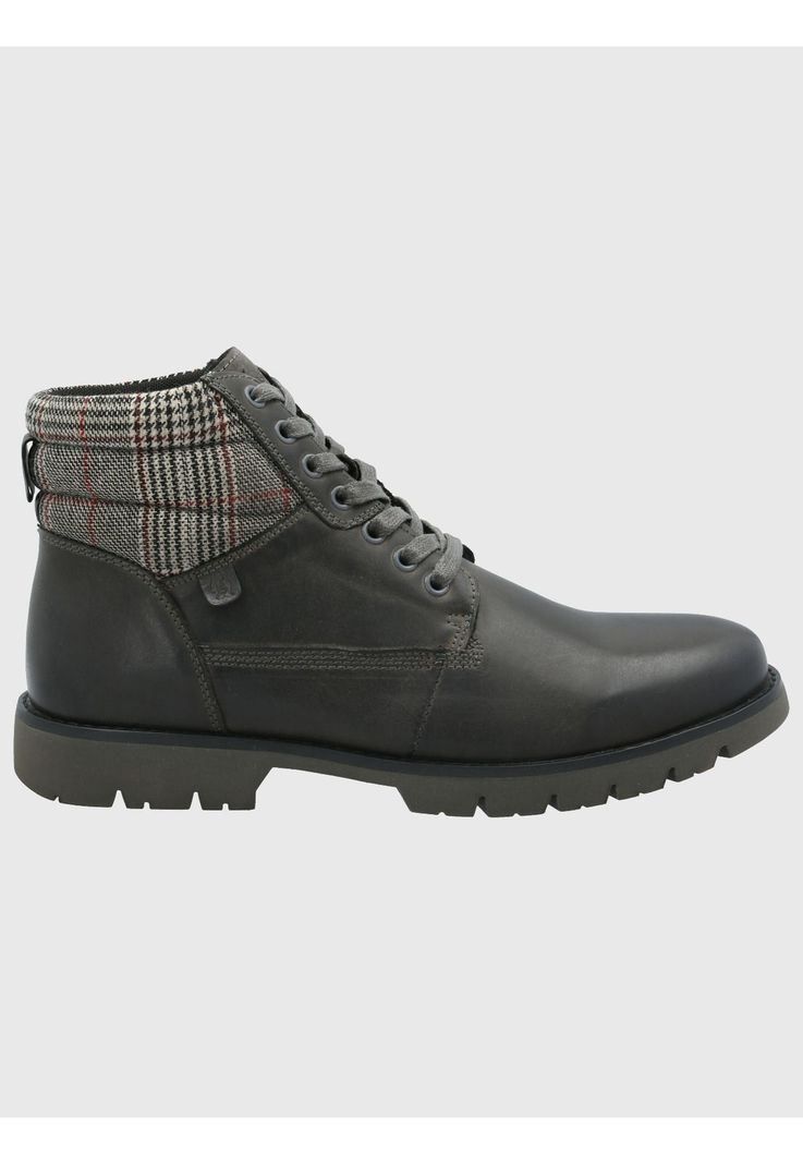 Botin Cuero Hombre Rosco Gris-1