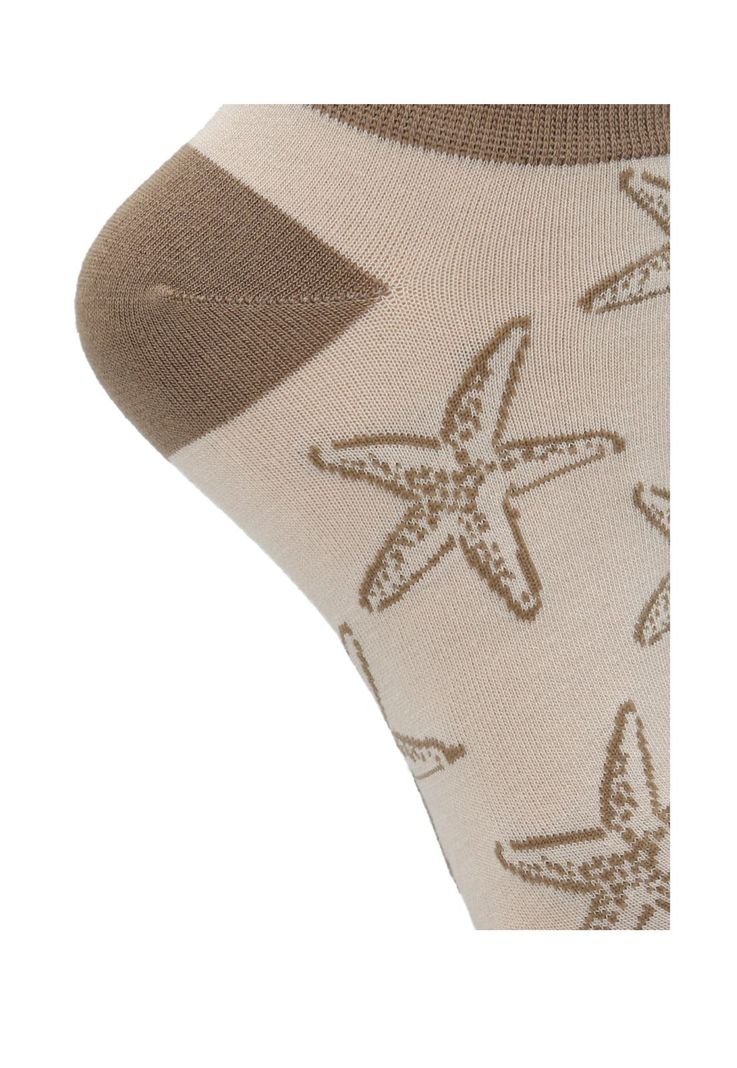 Calcetin Beige PeSt Starfi Mujer-1