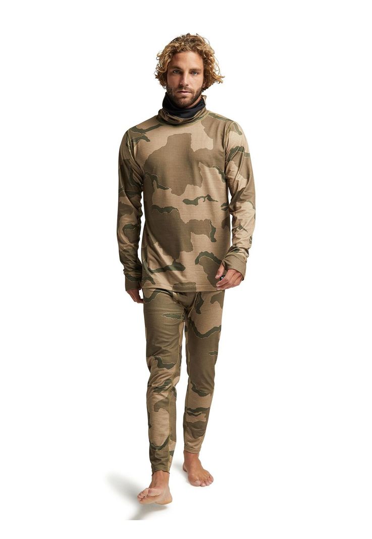 Pantalon Primera Capa Midweight Hombre Verde Burton-0
