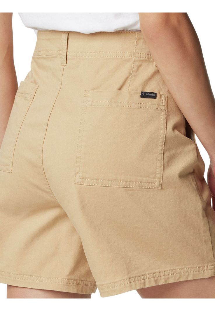 Short Mujer Calico Basin Cotton Beige-4