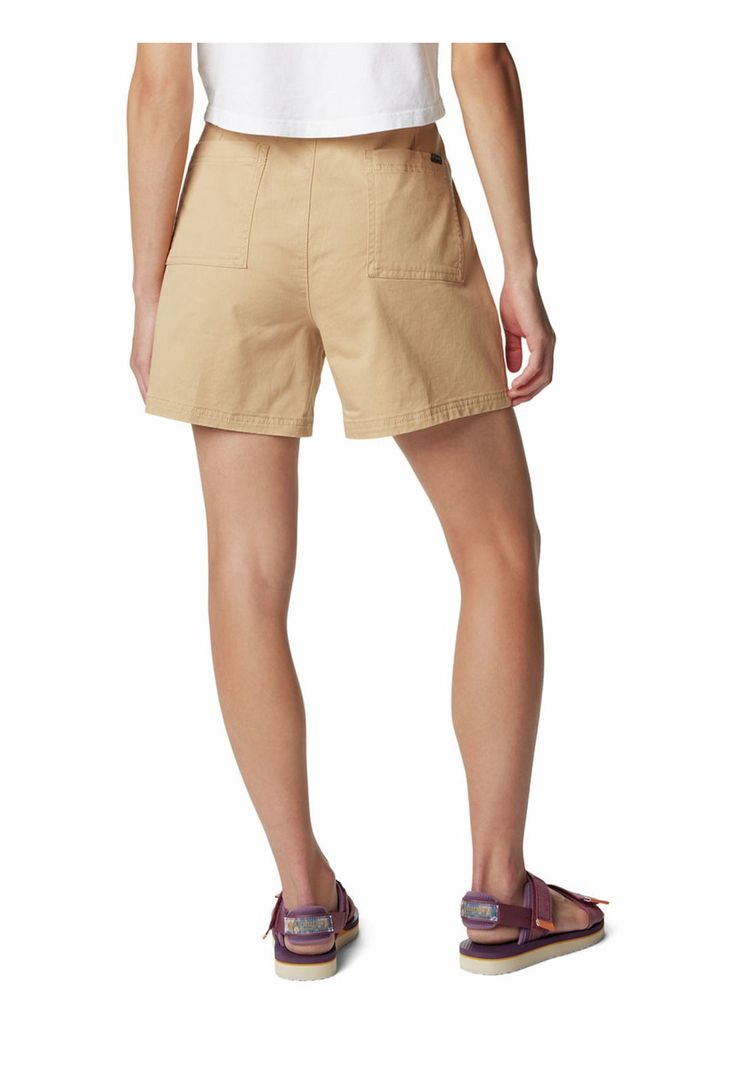 Short Mujer Calico Basin Cotton Beige-5