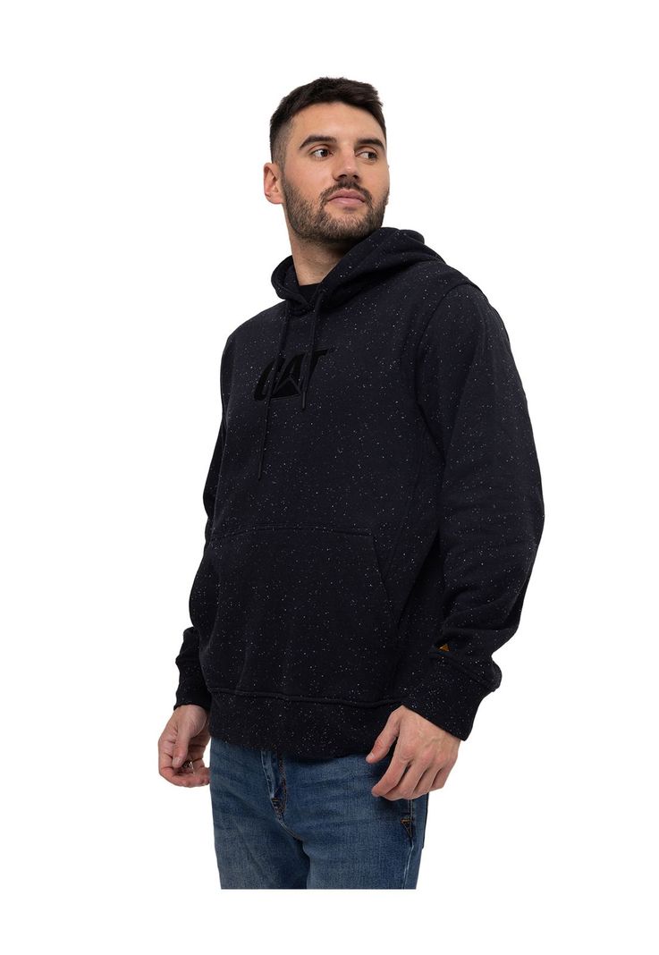 Polerón Fleece Logo Pull Negro Unisex-1
