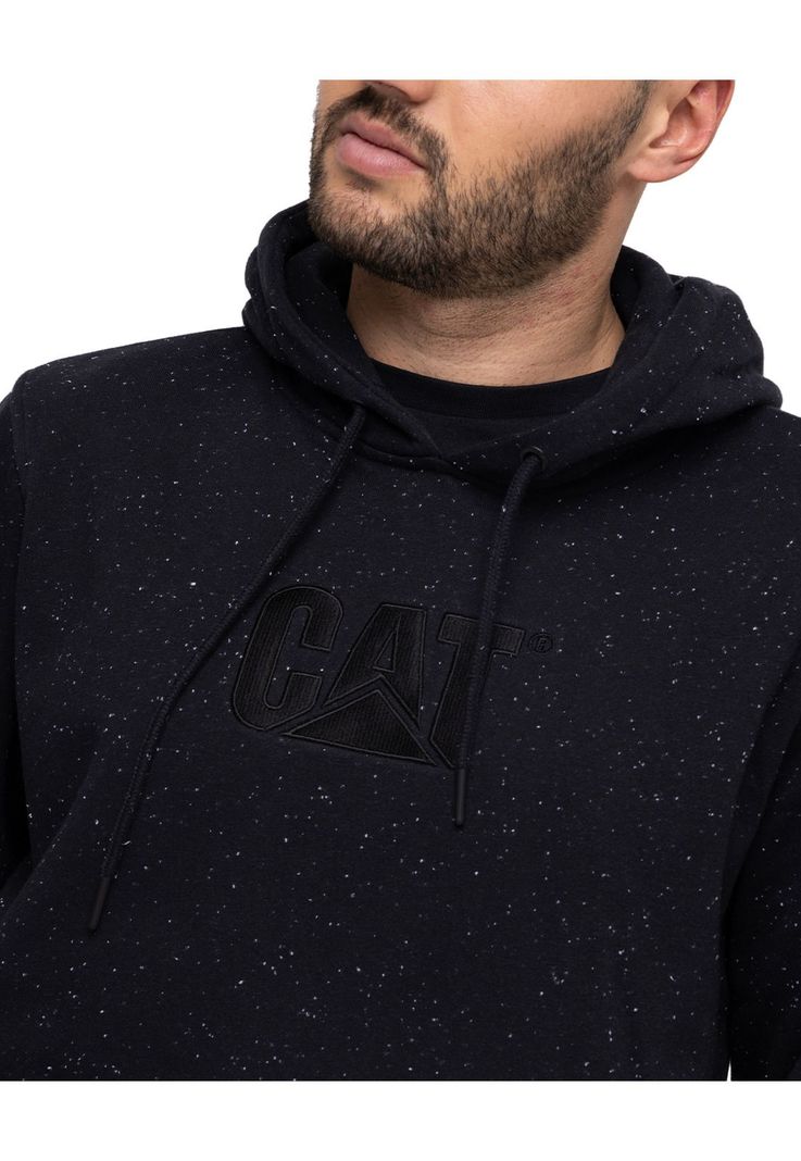 Polerón Fleece Logo Pull Negro Unisex-3