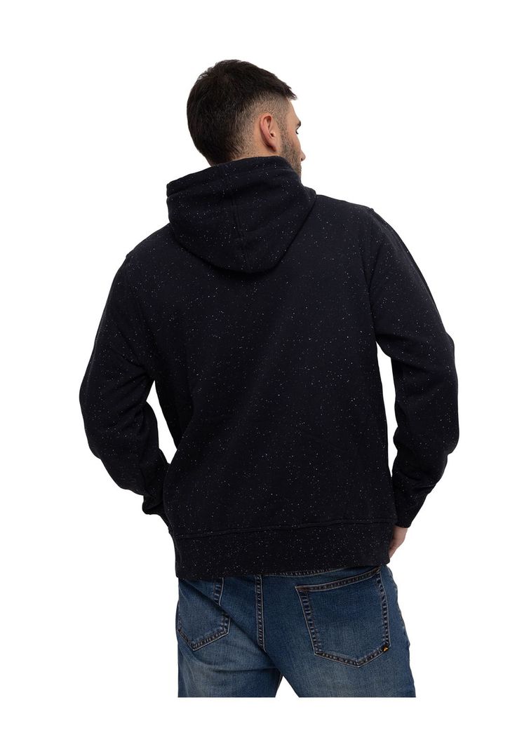 Polerón Fleece Logo Pull Negro Unisex-4
