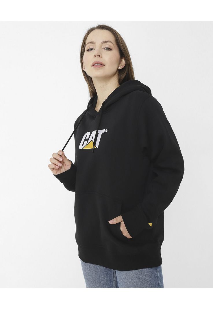 Polerón Fleece Logo Pull Negro Unisex-7