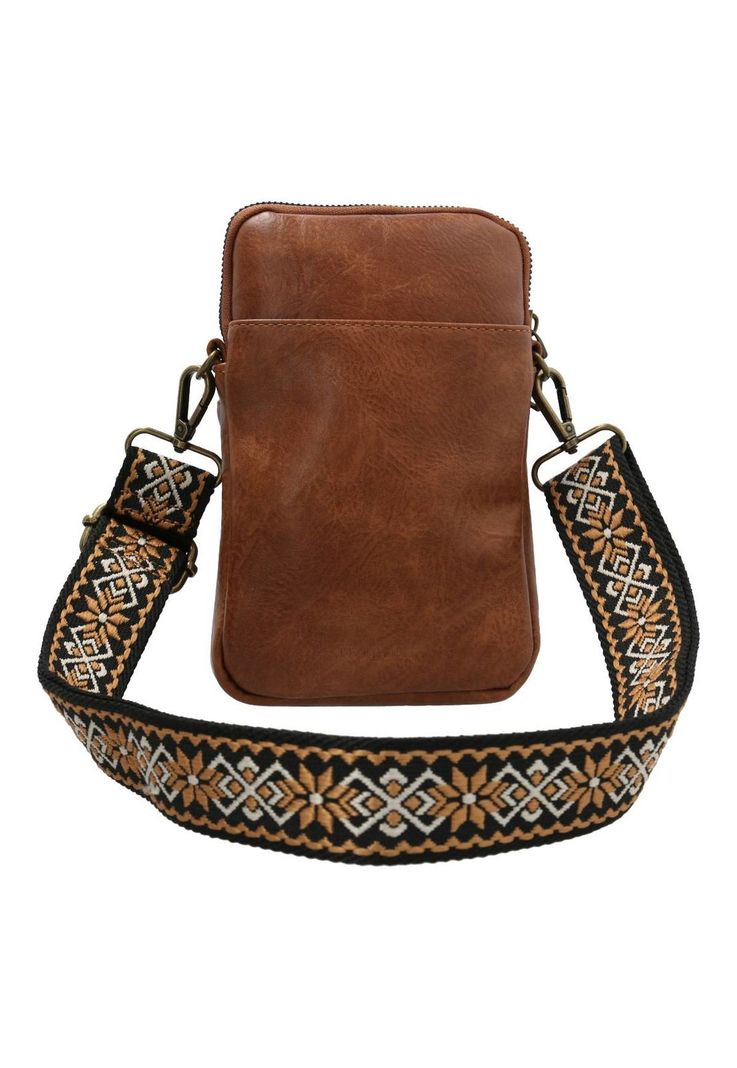 Carteras Dakota Cross Mujer Café-2