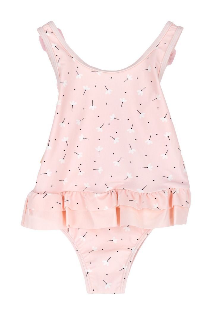 Traje De Baño Niña Nina Rosado-0