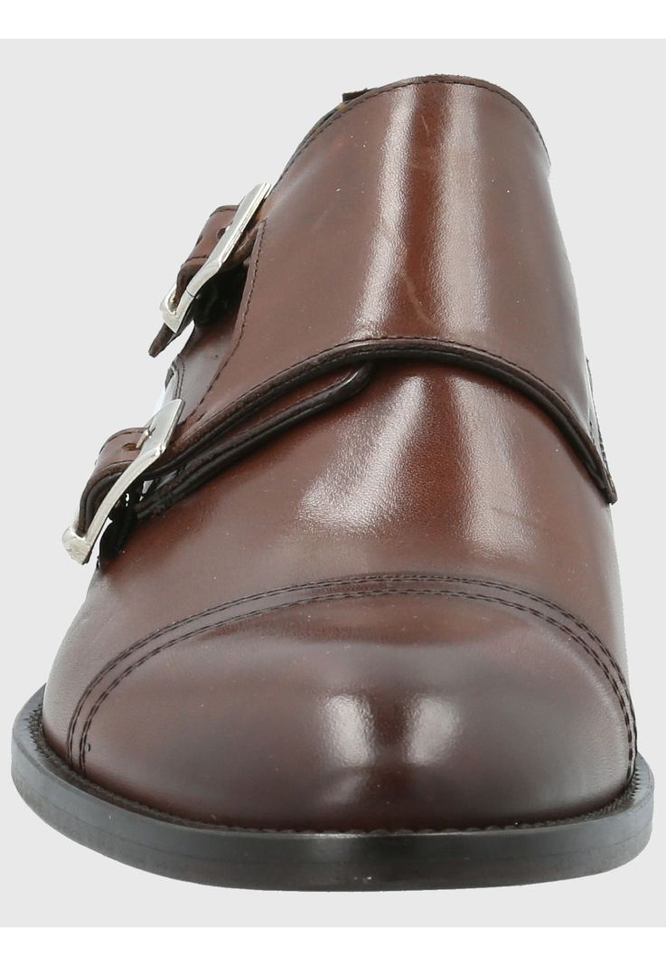 Zapato Cuero Hombre Battista Café Oscuro-3