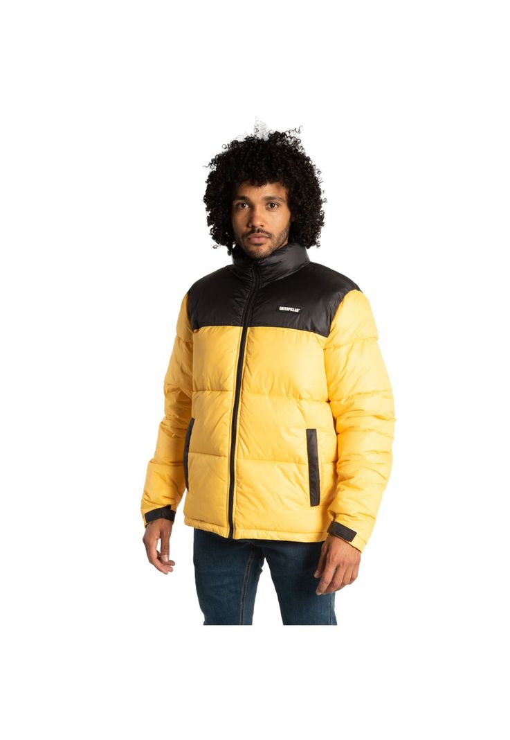 Parka Hombre Foundation Retro Syn Amarillo-0