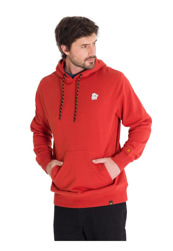 Polerón Premium Graphic Pullover Unisex Rojo-0