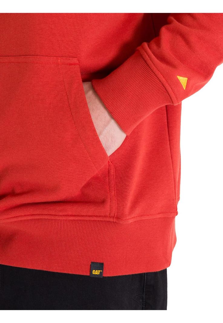 Polerón Premium Graphic Pullover Unisex Rojo-5