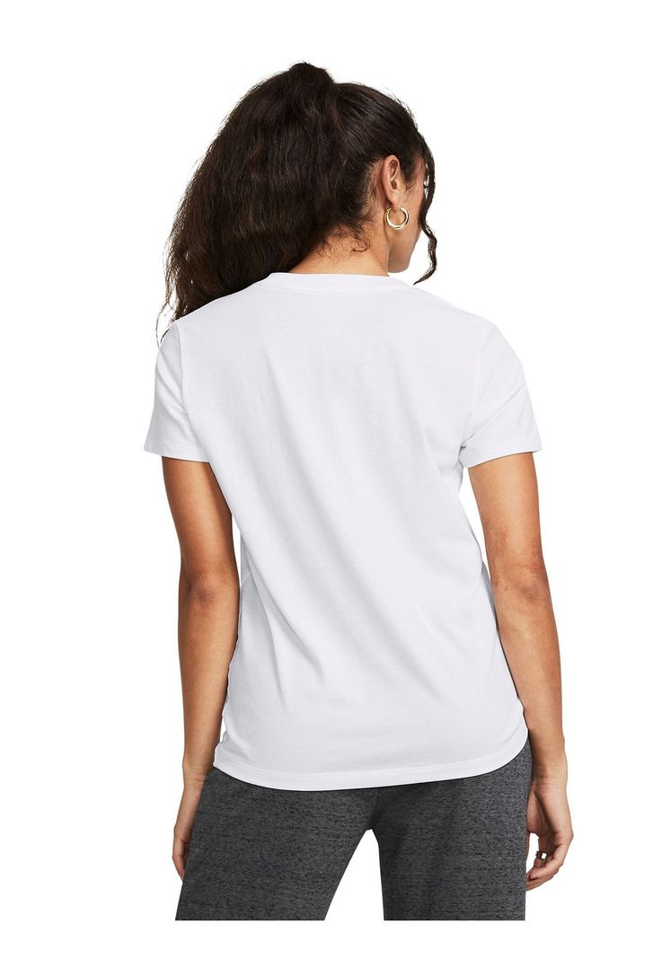 Polera UA Off Campus Core mujer Blanco-4