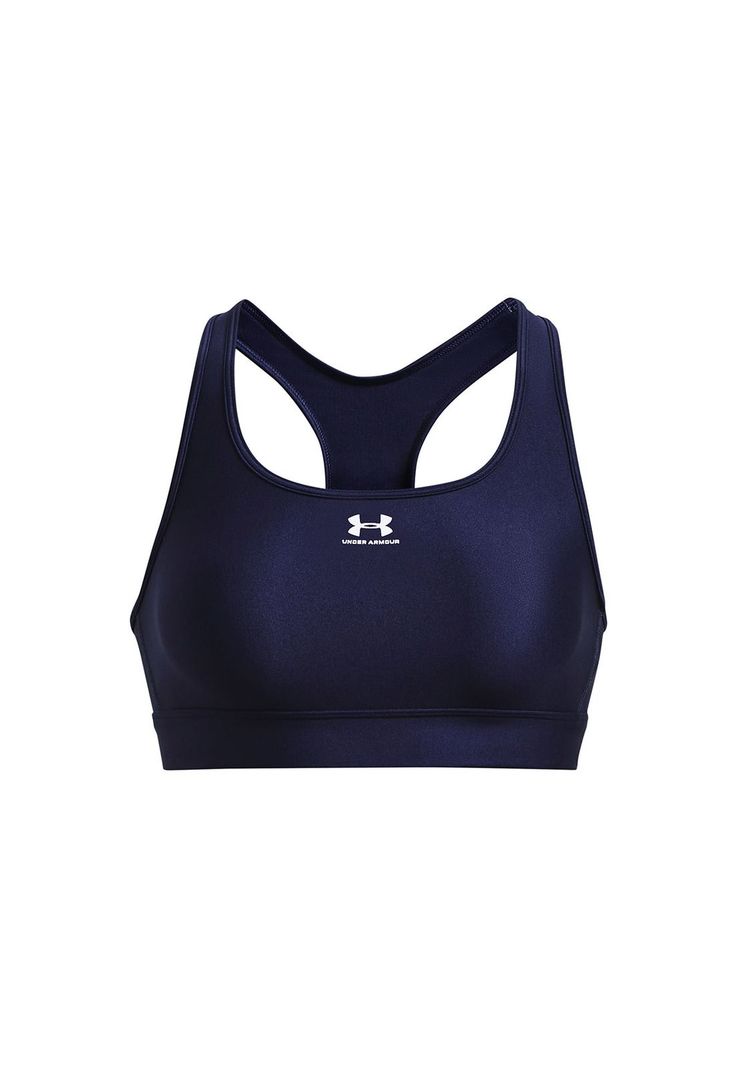 Sostén Deportivo Heatgear Underarmour Azul Marino Mujer