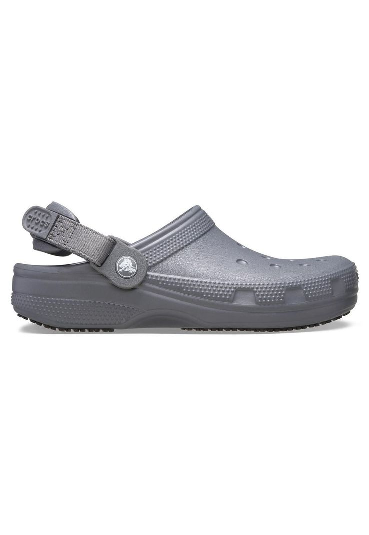Zueco Hombre Classic Work Clog Gris-0