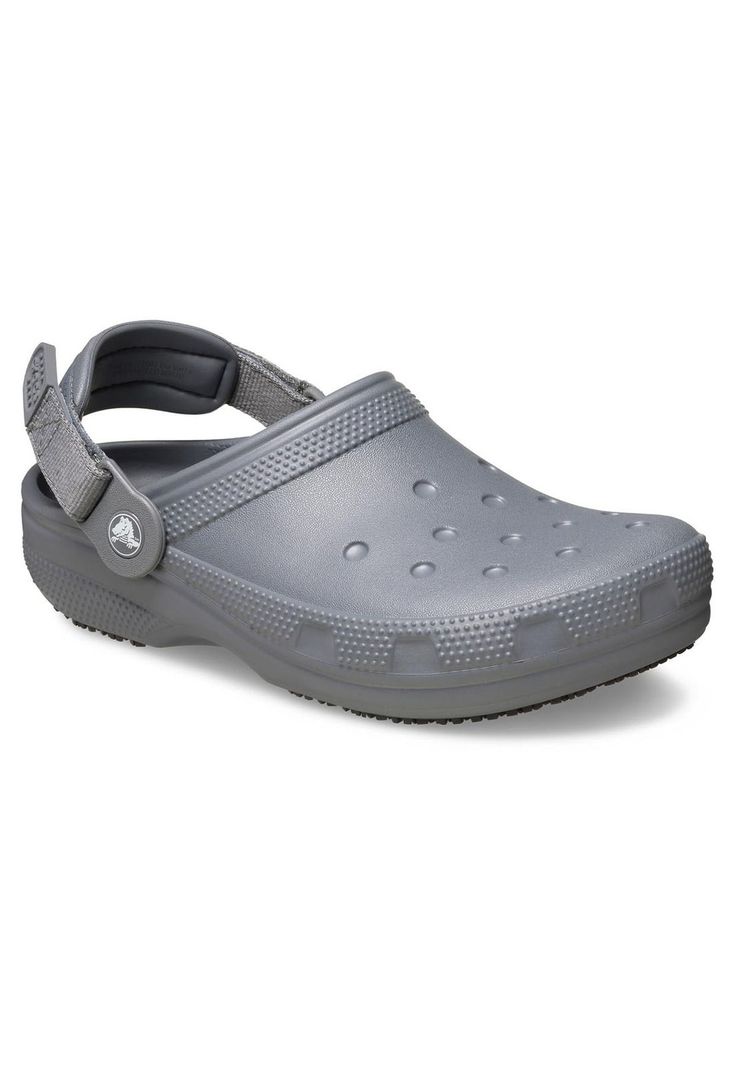 Zueco Hombre Classic Work Clog Gris-5